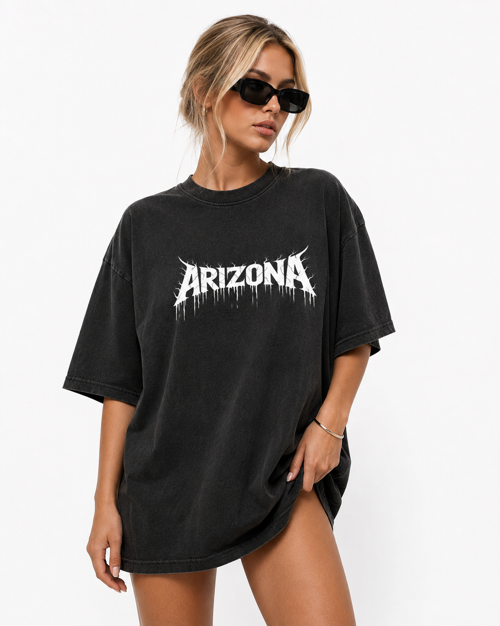 Enzyme Washed  oversized T-Shirt ODMPOD