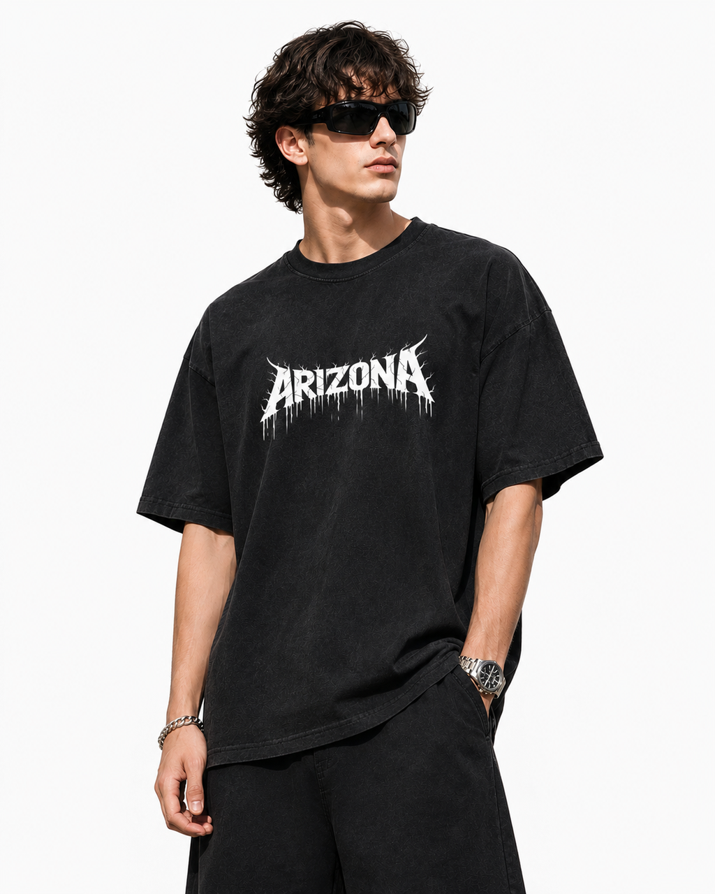 Enzyme Washed  oversized T-Shirt ODMPOD