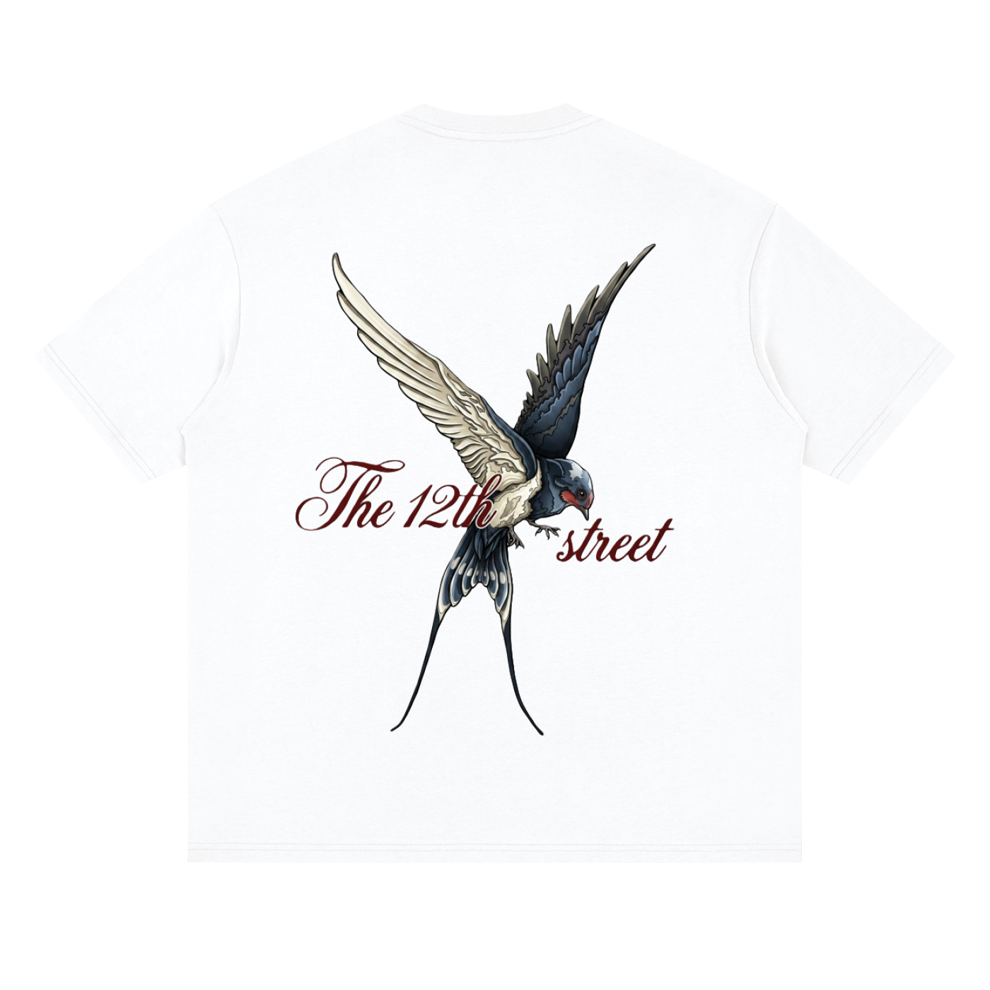Signature Winged Graphic Oversized Tee ODMPOD